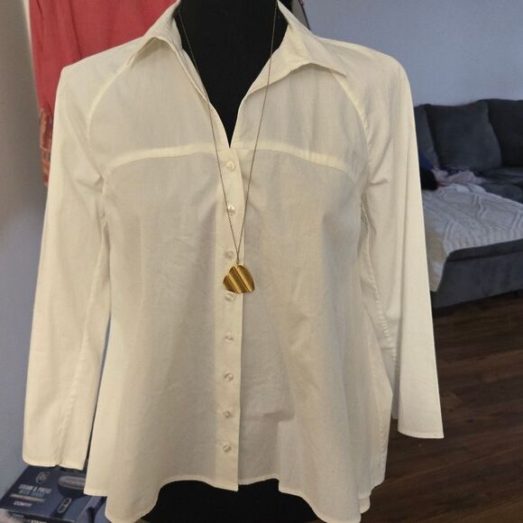 Anne Fontaine Open Back Blouse - Picture 8 of 14